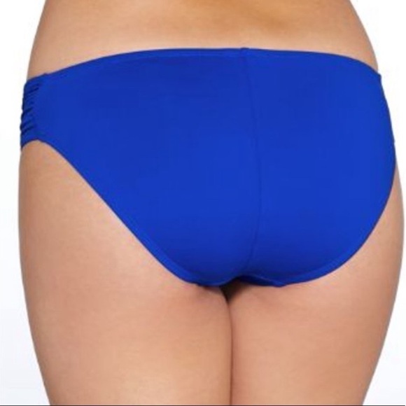 Nwt La Blanca Island Goddess Halter 2 Piece Bikini swimsuit in Blueberry - Picture 5 of 6